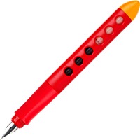 Faber-Castell 149862 pluma estilográfica Rojo 1 pieza(s) rojo, Rojo, Acero de iridio, Zurdo, 1 pieza(s)