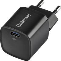 Intenso Adaptador de corriente W30C² GaN, Cargador negro
