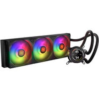 Krux HydroGlance 360 LCD, Refrigeración por agua negro