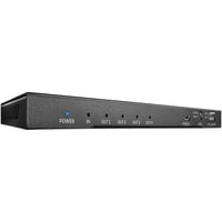 Lindy Divisor HDMI 2.0 de 4 Puertos, Splitter HDMI negro