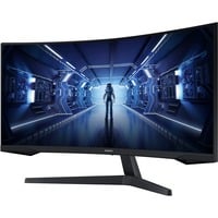SAMSUNG G55T pantalla para PC 86,4 cm (34") 3440 x 1440 Pixeles UltraWide Quad HD LED Negro, Monitor de gaming negro, 86,4 cm (34"), 3440 x 1440 Pixeles, UltraWide Quad HD, LED, Negro