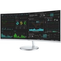 Samsung C34J791 Reacondicionado, Monitor LED blanco/Plateado