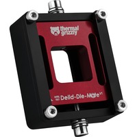 Thermal Grizzly Intel 1851 Delid-Die-Mate V1, Herramienta de montaje negro/Rojo