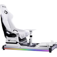 Thermaltake Cockpit simulador de vuelo GF500 Snow, Sim Rig blanco