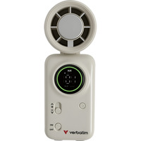 Verbatim Cool 'n' Go Ice Touch Mini, Ventilador blanco/Plateado