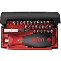 Wiha Juego de puntas Collector Security Standard, 25mm, 1/4", Conjuntos de bits negro