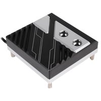 Alphacool 13851, Disipador de CPU negro/Plateado