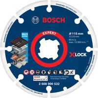 Bosch 2 608 900 532 accesorio para amoladora angular Corte del disco, Hoja Corte del disco, Acero inoxidable, Acero, 11,5 cm, Bosch, Centro plano, 2,22 cm