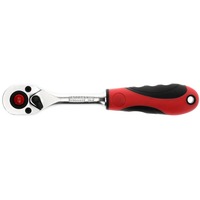GEDORE Carraca conmutadora 2K roja 1/4" rojo/Negro