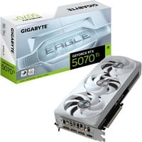 GIGABYTE GeForce RTX 5070 Ti EAGLE OC ICE SFF 16G Tarjeta Gráfica - 16GB GDDR7, 256 bits, PCI-E 5.0, 2542 MHz Core Clock, 3 x DP 2.1a, 1 x HDMI 2.1b, NVIDIA DLSS 4, GV-N507TEAGLEOC ICE-16GD 256 bits, PCI-E 5.0, 2542 MHz Core Clock, 3 x DP 2.1a, 1 x HDMI 2.1b, NVIDIA DLSS 4, GV-N507TEAGLEOC ICE-16GD, GeForce RTX 5070 Ti, 16 GB, GDDR7, 256 bit, 7680 x 4320 Pixeles, PCI Express x16 5.0