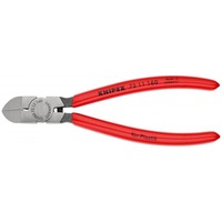 KNIPEX Cortaalambres 72 11 160, para plástico, Alicates de corte rojo