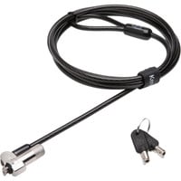 Kensington Candado para portátil con llave NanoSaverTM, Seguridad negro, Kensington, Llave