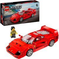 LEGO Speed Champions Supercoche Ferrari F40, Juegos de construcción Juego de construcción, 9 año(s), Plástico, 318 pieza(s), 340 g