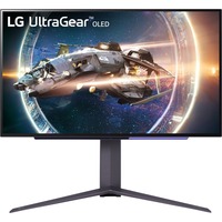 LG 27GR95QE, Monitor de gaming negro