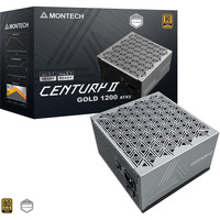 Montech CENTURY II 1200, Fuente de alimentación de PC plateado