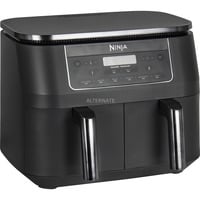 Ninja Freidora de aire caliente de doble zona DZ300EU gris/Plateado