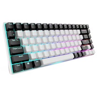 Sharkoon SKILLER SGK50 S3, Teclado para gaming blanco