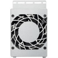 SilverStone RAC45-FC-801, Ventilador plateado/Negro