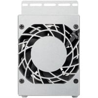 SilverStone SST-RAC45-FC-801, Ventilador plateado/Negro
