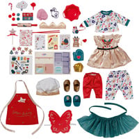 ZAPF Creation BABY born Calendario de Adviento, Accesorios para muñecas 
