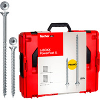 fischer Acción L-BOXX 102 Power-Fast II TX, Juego de tornillos 
