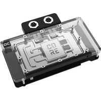 Alphacool 10288, Refrigeración por agua transparente/Plateado