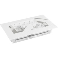 Alphacool 14658, Distribuidor blanco/Transparente