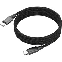 Ansmann Cable de carga magnético USB Tipo-C negro