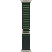 Apple MT5U3ZM/A, Correa de reloj verde oliva/Titanio