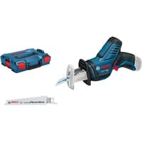 Bosch GSA 10,8 V-LI Professional Negro, Azul, Sierra de sable azul/Negro, 8 V-LI Professional, Negro, Azul, 1,45 cm, 6,5 cm, 5 cm, Batería, Ión de litio