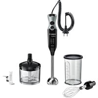 Bosch MSM67170 licuadora Batidora de inmersión 750 W Negro, Plata, Batidora de mano negro/Gris, Batidora de inmersión, Función de impulso, Picahielos, 750 W, Negro, Plata