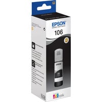 Epson 106 EcoTank Photo Black ink bottle, Tinta Original, Foto negro, Epson, - EcoTank ET-7750 - EcoTank ET-7700, 70 ml, Impresión por inyección de tinta