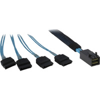 Inter-Tech 88885670, Cable negro/Azul