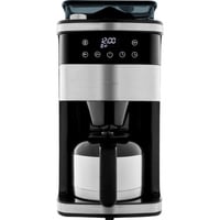 Medion MD 19911, Cafetera de filtro plateado/Negro