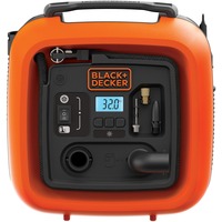 BLACK+DECKER ASI400-XJ compresor de aire 160 l/min, Bomba de aire naranja/Negro, 160 l/min, 11 bar