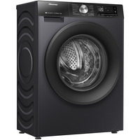 Hisense WD3S8043BB3 lavadora-secadora Independiente Carga frontal Negro, Secadora de ropa negro, Carga frontal, Independiente, Negro, Izquierda, Negro, Negro