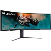 LG 49GR85DC, Monitor de gaming negro