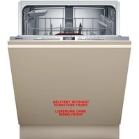 Neff S275EAX16E lavavajillas Completamente integrado 13 cubiertos Completamente integrado, Tamaño completo (60 cm), Botones, superior, Canasta, Acero inoxidable