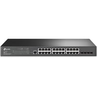 TP-Link TL-SG3428 switch Gestionado L2/L3 Gigabit Ethernet (10/100/1000) 1U Negro, Interruptor/Conmutador Gestionado, L2/L3, Gigabit Ethernet (10/100/1000), Montaje en rack, 1U