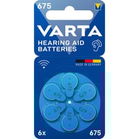 VARTA Pila para audífonos Zinc Air 675, PR44, Batería 