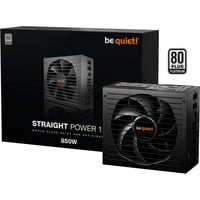 be quiet! BN337 unidad de fuente de alimentación 850 W 20+4 pin ATX ATX Negro, Fuente de alimentación de PC negro, 850 W, 100 - 240 V, 920 W, 50/60 Hz, 10/5 A, 150 W