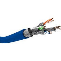 goobay Cable de red Cat.7a S/FTP (PiMF) Dca azul