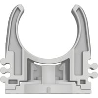 Bosch Clip para tubos PRO EPC-25, 100 piezas, Brida gris claro