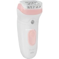 Braun Silk-épil 7 7-000 Rosa, Blanco, Depiladora blanco/Rosa, Rosa, Blanco, Axila, 0,5 mm, Batería, Alemania