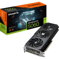 GIGABYTE GeForce RTX 5060 GAMING OC 8G Tarjeta Gráfica - 8GB GDDR7, 128bit, PCI-E 5.0, 2595 MHz Frecuencia del núcleo, 3 x DisplayPort, 1 x HDMI, GV-N5060GAMING OC-8GD 128bit, PCI-E 5.0, 2595 MHz Frecuencia del núcleo, 3 x DisplayPort, 1 x HDMI, GV-N5060GAMING OC-8GD, GeForce RTX 5060, 8 GB, GDDR7, 128 bit, 7680 x 4320 Pixeles, PCI Express 5.0