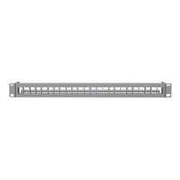 Ubiquiti Panel de parcheo Keystone en blanco, 24 puertos, Patch Panel 