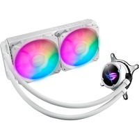 ASUS ROG STRIX LC II 240 ARGB White Edition Procesador Sistema de refrigeración líquida todo en uno 12 cm Blanco 1 pieza(s), Refrigeración por agua blanco, Sistema de refrigeración líquida todo en uno, 12 cm, 137,5 m³/h, Blanco