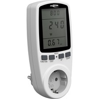 Ansmann Medidor de consumo de energía / potencia APM2, Instrumento de medición blanco