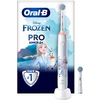 Procter & Gamble PRO 14876673 cepillo eléctrico para dientes Niño Cepillo dental giratorio Multicolor, Blanco, Cepillo de dientes eléctrico Niño, Cepillo dental giratorio, Cuidados diarios, Pulido, Sensible, Multicolor, Blanco, 4 x 30 s, Suave