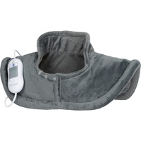 ProfiCare Almohadilla térmica para hombros y cuello, Almohadas eléctricas gris